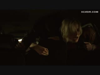 hard sex in the car with a sexy blonde.